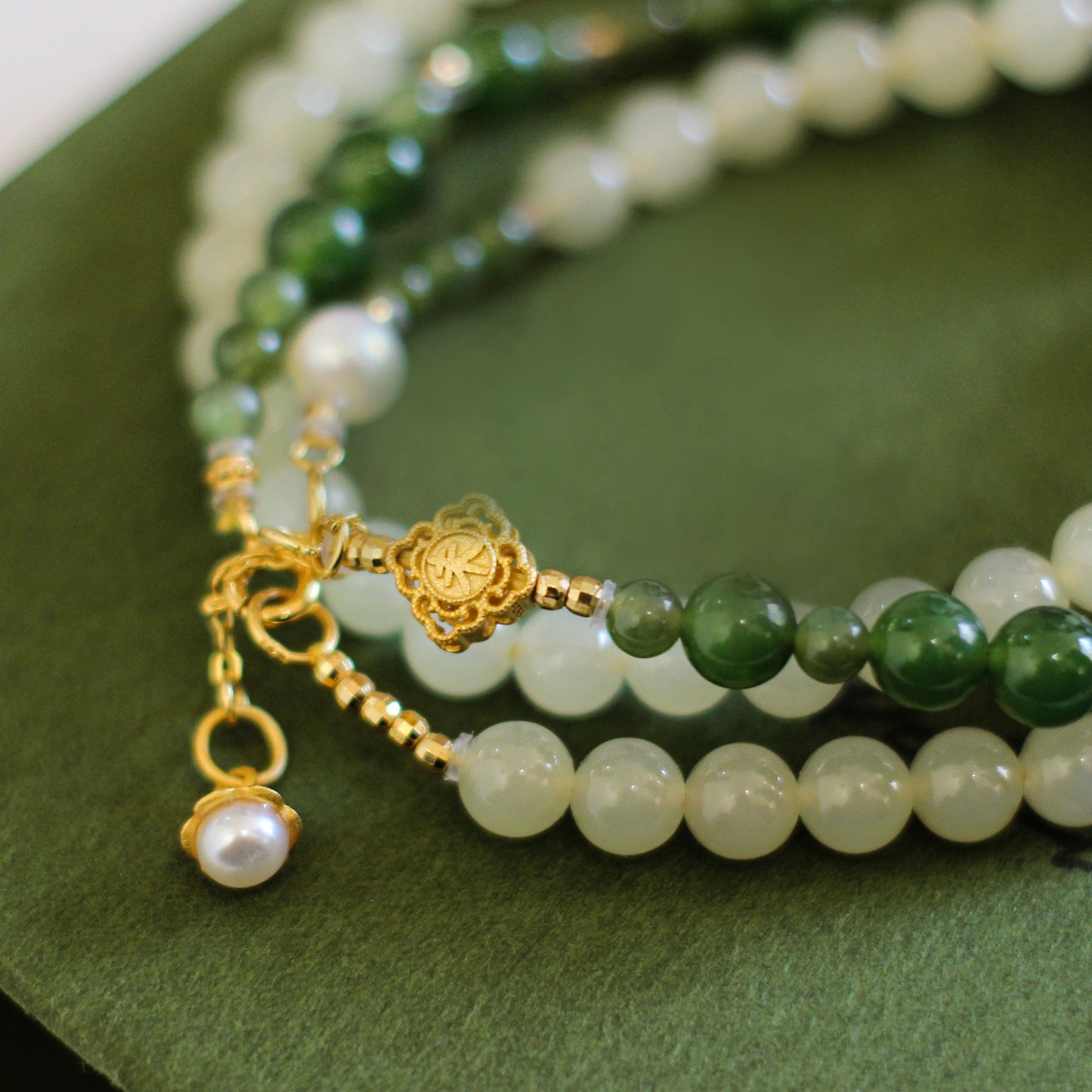 Emerald Serenity Bracelet