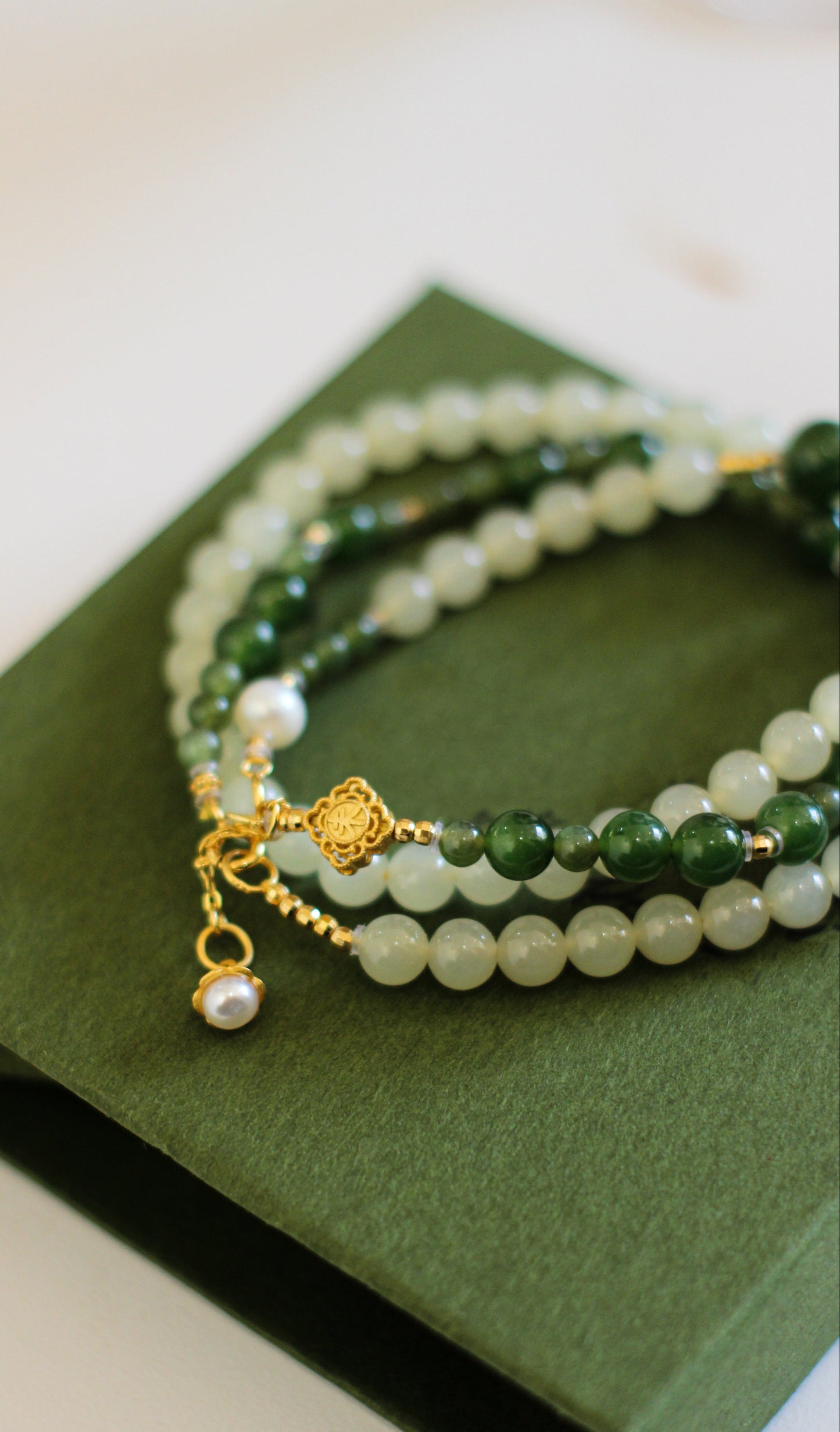 Emerald Serenity Bracelet